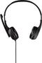 Hama Essential HS 300 - PC-headset - On-ear - Flexibele microfoon - Zilver/Zwart