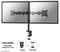 Neomounts NM-D135DBLACK - Monitorarm 2 schermen - 10-27 inch - Verstelbaar - Zwart
