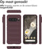iMoshion Hoesje Geschikt voor Google Pixel 8 Pro Hoesje Siliconen - iMoshion EasyGrip Backcover - Aubergine