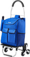 Boodschappentrolley - opvouwbaar - 36 l - 6 wielen - 445 x 375 x 990 mm - Oxford-stof