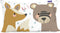 Kussenhoes HappyFriday Moshi Moshi Harvestwood Multicolour 50 x 30 cm