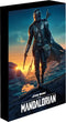 Star Wars - The Mandalorian (Nightfall) - Light Up Canvas 30x40cm - Zwart