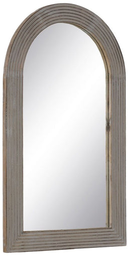 Wandspiegel Wit Natuurlijk Verticaal 64,8 x 3,8 x 108 cm