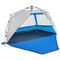 vidaXL - Strandtent - 3-persoons - waterdicht - snelontgrendeling - azuurblauw