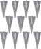 vidaXL - Gaashek - met - palen - 25x1,25 - m - gegalvaniseerd - staal