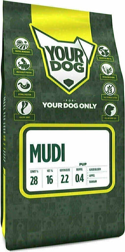Yourdog Mudi Rasspecifiek Puppy Hondenvoer 6kg | Hondenbrokken