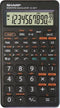 Sharp wetenschappelijke rekenmachine - EL501TWH - zwart - 2x LR54 batterij - SH-EL501TWH
