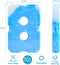 Sunflake Koelelementen - Koelbox en Koeltas - Compact en Herbruikbaar - Blauw (4-pack)
