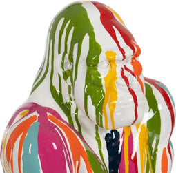 Decoratieve figuren Gorilla 29,5 x 28 x 45 cm
