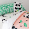 Happy Friday Duvet cover set 2 pieces Panda garden pink 180x220 cm (Single) Pink