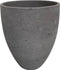 Bloempot Utah Egg High - d42 x h52cm - Donkergrijs