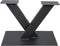 HSM Collection Onderstel - V-Model - gepoedercoat zwart - metaal