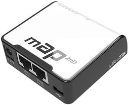 MikroTik RBmAP2nD - Access Point - 802.11b/g/n 2.4GHz - PoE ondersteuning
