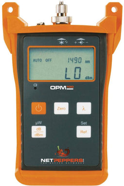 NetPeppers NP-FIBER100 NP-FIBER100 Glasvezeltester Telecommunicatie, Netwerk