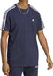 adidas Sportswear Essentials Single Jersey 3-Stripes T-shirt - Heren - Blauw- M