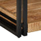 vidaXL - Salontafel - 90x50x38 - cm - massief - ruw - mangohout