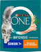 Purina ONE Senior - Kattenvoer Droogvoer - Kip & Volkoren Granen (3 kg)
