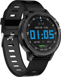 Parya - Smartwatch - IP68 waterdicht - Zwart