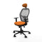 Piqueras y Crespo 1D036N1 - Bureaustoel - Hoogteverstelbaar - Oranje