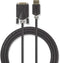 Nedis CCBW37200AT20 - DVI-D naar DisplayPort Kabel - 200cm - Grijs