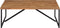 vidaXL - Salontafel - 110x110x36 - cm - massief - acaciahout