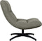 LABEL51 Calix Fauteuil - Grijs - Stof - One Size - -