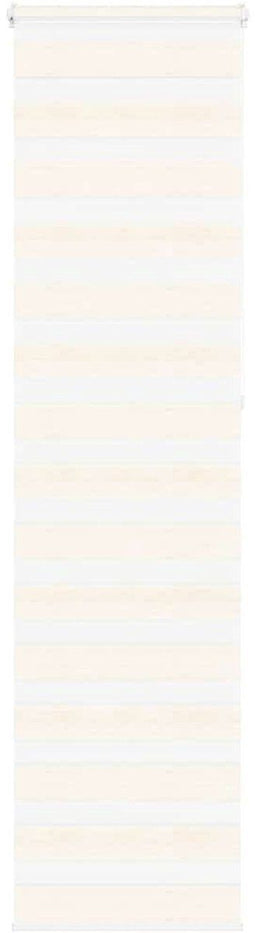 vidaXL - Zebra - rolgordijn - 55x230 - cm - stofbreedte - 50,9 - cm - marmerbeige