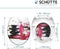 SCHÜTTE WC-Bril 82376 WELLYNESS - Duroplast - Soft Close - Afklikbaar - RVS-Scharnieren - Decor - 3-zijdige Print