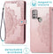iMoshion Hoesje Geschikt voor Motorola Moto G30 / Moto G20 / Moto G10 Power / Moto G10 Hoesje Met Pasjeshouder - iMoshion Mandala Bookcase - Roze