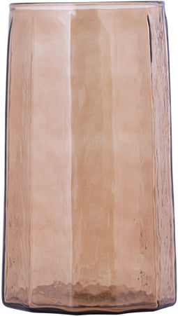 PTMD Pernella Amber Ribbed Glass Stormlight L