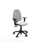 Piqueras y Crespo B1D01RN - Bureaustoel - Verstelbare hoogte met armleuning - Wit