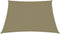 vidaXL - Zonnescherm - vierkant - 6x6 - m - oxford - stof - beige