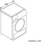 Bosch WQG235DREU - Warmtepompdroger - Zelfreinigende condensor AutoDry 8kg 64dB