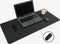 WURK Bureau Onderlegger Rubber - Muismat XXL - Inclusief Kabel Clip - 90x40cm - Zwart