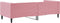 vidaXL - Slaapbank - 90x200 - cm - fluweel - roze