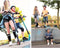 Black Dragon Road Rage - Stuntstep - Aluminium/Heavy Duty Staal - Zwart/Oranje