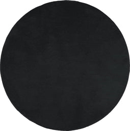 vidaXL - Vloerkleed - OVIEDO - laagpolig - Ø - 160 - cm - zwart