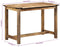 vidaXL - Eettafel - 110x55x75 - cm - massief - mangohout