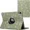 imoshion Tablet Hoes - Geschikt voor iPad Air 5 (2022) / Air 4 (2020) - 360° Draaibare Design Bookcase 2.0 - Green Flowers