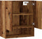 vidaXL - Wandkast - 60x31x70 - cm - bewerkt - hout - oud - houtkleurig