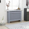 vidaXL Radiatorombouw 152x19x81 cm MDF antraciet