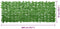 vidaXL - Balkonscherm - met - groene - bladeren - 200x75 - cm
