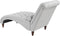 MURET - Chaise longue - Lichtgrijs - Symmetrisch - Polyester