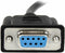 Startech SCNM9FF1MBK - Adaptor DB9 Vrouwelijk - 1 m - Zwart