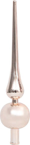 vidaXL - Kunstkerstboom - met - verlichting - en - kerstballen - 240 - cm - PVC - roze
