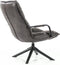 Fauteuil Mitchell - Antraciet - draaibare fauteuil