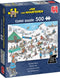 Jan van Haasteren - Rendier Race - 500 stukjes puzzel