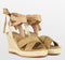 POSH by Poelman LOU - Dames Sandalen/Espadrilles - Imitatiesuède - Beige - Maat 38