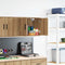 vidaXL - Garage - wandkast - bewerkt - hout - ambachtelijk - eiken