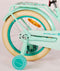 Volare Excellent Kinderfiets - Meisjes - 18 inch - Mintgroen - 95% afgemonteerd